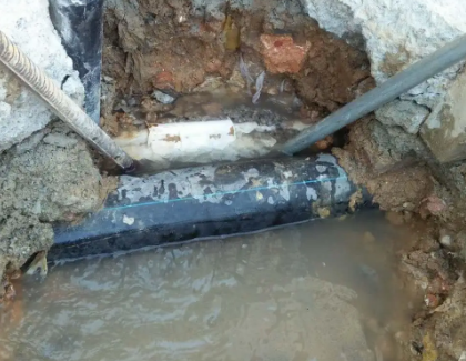 青冈测漏水之水管漏水